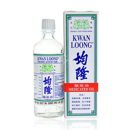 MasajeKwan Loong - aceite de masaje medicado - alivio rápido del dolor - 57 ml
