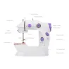 TextilMini máquina de coser de mano