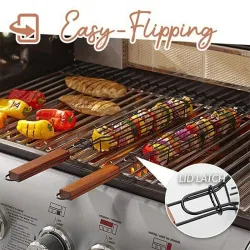 BBQ grilling basket - meat / vegetables roasting toolBBQ