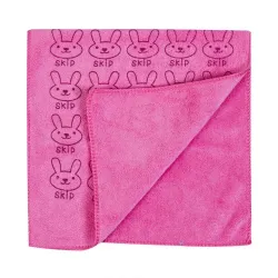 TextilToalla de baño suave para bebé - estampado de conejos