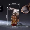 Transparent butane lighter - fireproof - windproofLighters