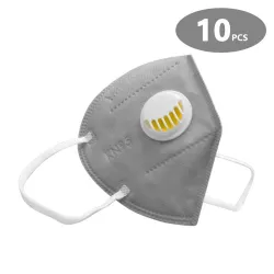 Mascarillas bucalesKN95 - PM2.5 - mascarilla de protección bucal / facial - con válvula de aire - antibacteriana - anti coron...