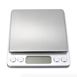 BalanzasBalanza de cocina de precisión - digital - acero inoxidable - 0,01 g x 500 g