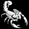 PegatinasEscorpión 3D - pegatina para coche