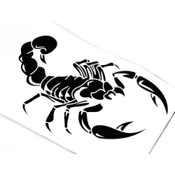 PegatinasEscorpión 3D - pegatina para coche