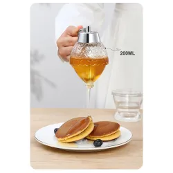 CocinaDispensador de miel - tarro transparente