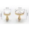 MueblesTiradores redondos para muebles - pomos - ganchos de pared