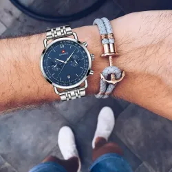 ANANKE - classic Quartz watch - waterproof - stainless steelWatches