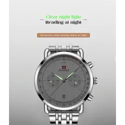 ANANKE - classic Quartz watch - waterproof - stainless steelWatches