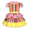 DisfracesVestido de payaso - disfraz - rayas de colores / lunares