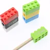 SacapuntasSacapuntas con forma de bloques de construcción - plástico - 10 piezas