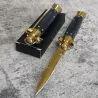 Cuchillos & multitoolsNavaja plegable - hoja de acero - mango de madera