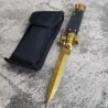 Cuchillos & multitoolsNavaja plegable - hoja de acero - mango de madera