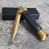 Cuchillos & multitoolsNavaja plegable - hoja de acero - mango de madera