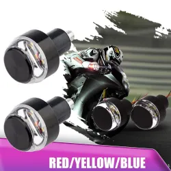 Luces de giroExtremo del manillar de la motocicleta - Luz de giro LED - resistente al agua - 2 piezas