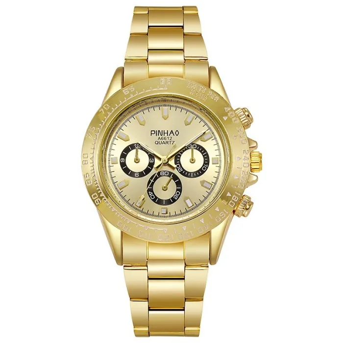 Luxury Quartz watch - stainless steelWatches