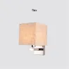 ApliquesAplique LED - lámpara textil moderna - E27 - 5W