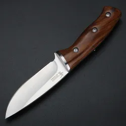 Cuchillos & multitoolsCuchillo táctico / de caza - mango de madera