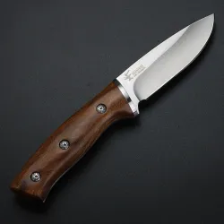 Cuchillos & multitoolsCuchillo táctico / de caza - mango de madera