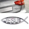 Jesus / fish symbol - car stickerStickers