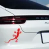 PegatinasAdhesivo reflectante para coche - patrón de gecko - 2 piezas