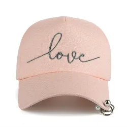 Baseball snapback cap - Love letteringHats & Caps