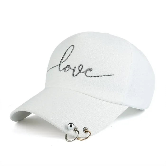 Baseball snapback cap - Love letteringHats & Caps