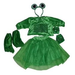 DisfracesPequeña rana verde - disfraz niña / niño - set