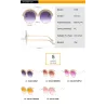Round rainbow sunglasses - metal frameSunglasses
