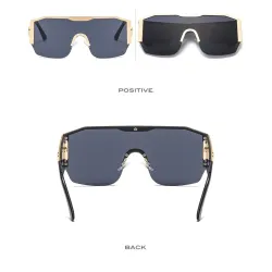 Gafas de solGafas de sol de gran tamaño de moda - logotipo de toro