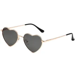 Heart shaped sunglasses - metal frame - UV400Sunglasses