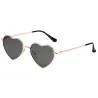 Heart shaped sunglasses - metal frame - UV400Sunglasses