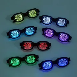 Gafas de solGafas luminosas LED - estilo punk - USB