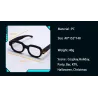 Gafas de solGafas luminosas LED - estilo punk - USB