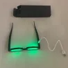 Gafas de solGafas luminosas LED - estilo punk - USB