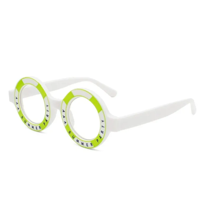 Gafas de solGafas de sol redondas retro - lentes transparentes