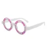 Gafas de solGafas de sol redondas retro - lentes transparentes