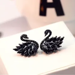 Swan shaped earringsEarrings