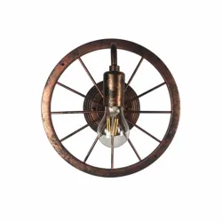 ApliquesRueda industrial vintage - lámpara de pared