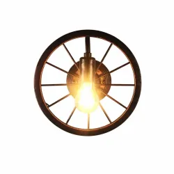 ApliquesRueda industrial vintage - lámpara de pared
