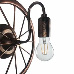 ApliquesRueda industrial vintage - lámpara de pared