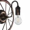 ApliquesRueda industrial vintage - lámpara de pared
