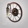 ApliquesRueda industrial vintage - lámpara de pared
