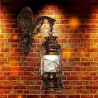 ApliquesLámpara de pared LED vintage - linterna de hierro