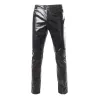 Fashionable shiny metallic pantsPants