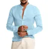 Classic long sleeve linen shirtT-shirts