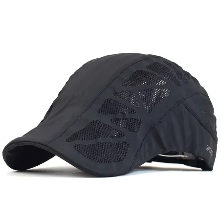 Sombreros & gorrasGorra con visera Trendy - estilo Newsboy - con malla - unisex