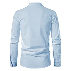 CamisetasCamisa clásica manga larga - escote anudado
