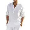 Classic long sleeve shirt - buttoned necklineT-shirts