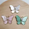BrochesMariposa de concha con perla - broche